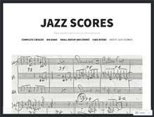 Tablet Screenshot of jazzscores.net